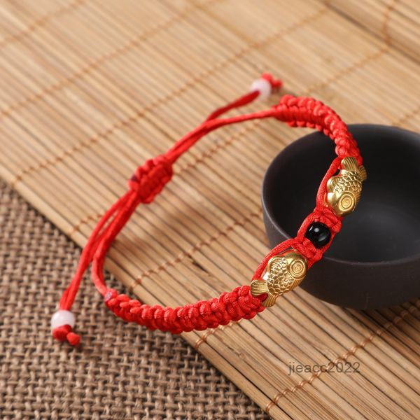 braided bracelet red rope hand woven red rope jewelry small gifts online shop physical store, Golden;silver
braided bracelet red rope hand woven red rope jewelry small gifts online shop physical store, Golden;silver