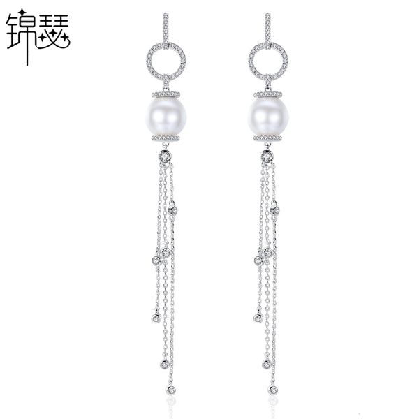 jewelry charm stud dongfengzhi earrings aaa zircon korean fashion pearl long tassel women's gift, Golden
jewelry charm stud dongfengzhi earrings aaa zircon korean fashion pearl long tassel women's gift, Golden