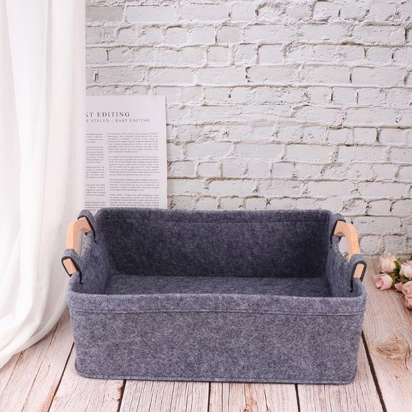 storage baskets 1pc home felt basket pouch sundries books bag for office organize (grey, size)
storage baskets 1pc home felt basket pouch sundries books bag for office organize (grey, size)