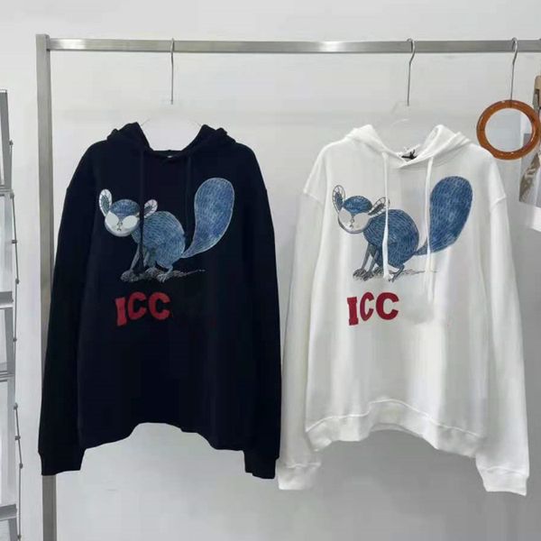 2021 autumn new fashion brand gujia squirrel simple cartoon age reduction leisure korean version terry couple sweater, Black
2021 autumn new fashion brand gujia squirrel simple cartoon age reduction leisure korean version terry couple sweater, Black
