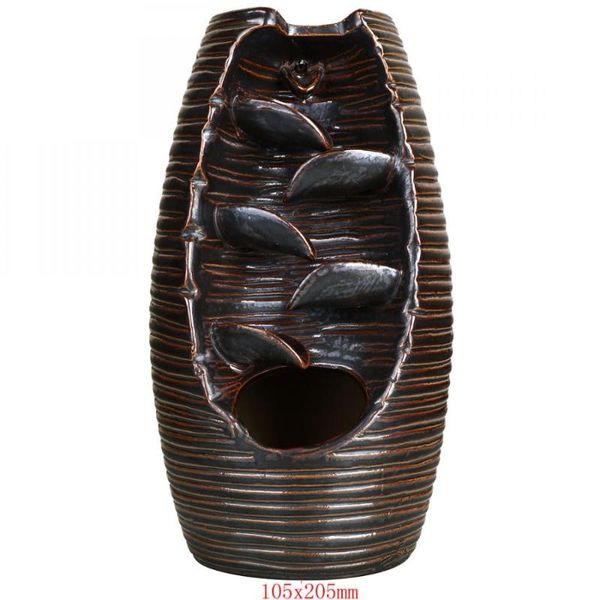 fragrance lamps waterfall smoke backflow incense burner ceramic furnace smell aromatic home decor porcelain +10pcs cones
fragrance lamps waterfall smoke backflow incense burner ceramic furnace smell aromatic home decor porcelain +10pcs cones