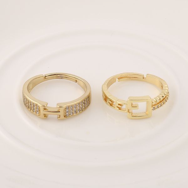 ring luxury men/women jewelry fashion korean simple copper plated 18k gold geometric personalized hand jewelry, Silver
ring luxury men/women jewelry fashion korean simple copper plated 18k gold geometric personalized hand jewelry, Silver