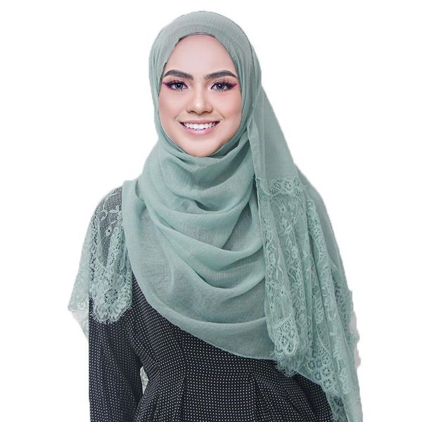 scarves 2021 fashion lace winter/autumn shaws soild elegant lady simple flowers soft cotton and viscose scarf 10pcs, Blue;gray
scarves 2021 fashion lace winter/autumn shaws soild elegant lady simple flowers soft cotton and viscose scarf 10pcs, Blue;gray