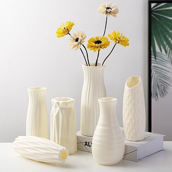 vases plastic vase home decoration modern for flowers anti-ceramic living room european-style wedding decor
vases plastic vase home decoration modern for flowers anti-ceramic living room european-style wedding decor