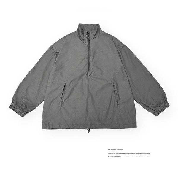 men's trench coats summer 2021 spring loose solid color pullover windbreaker fashion simple tooling jacket, Tan;black
men's trench coats summer 2021 spring loose solid color pullover windbreaker fashion simple tooling jacket, Tan;black