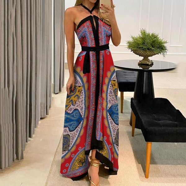 casual dresses floral print dress women vintage off shoulder halter neck strapless maxi summer 2021, Black;gray
casual dresses floral print dress women vintage off shoulder halter neck strapless maxi summer 2021, Black;gray