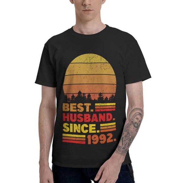 men's t-shirts since 1992 t-shirt fashion 29th wedding anniversary husband tshirt short sleeve unique t shirt cotton tee gift, White;black
men's t-shirts since 1992 t-shirt fashion 29th wedding anniversary husband tshirt short sleeve unique t shirt cotton tee gift, White;black