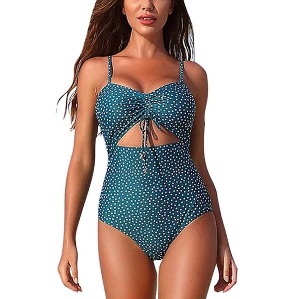 one-piece suits women's 2021 summer one piece swimsuits hollow out tie belt cutout push up padded high waist polka dot monokini swimwea
one-piece suits women's 2021 summer one piece swimsuits hollow out tie belt cutout push up padded high waist polka dot monokini swimwea