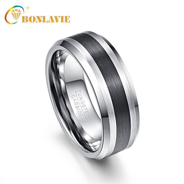 wedding rings bonlavie men's ring 8mm black brushed finish beveled 100% tungsten carbide bands for men silver size 5 to 14, Slivery;golden
wedding rings bonlavie men's ring 8mm black brushed finish beveled 100% tungsten carbide bands for men silver size 5 to 14, Slivery;golden
