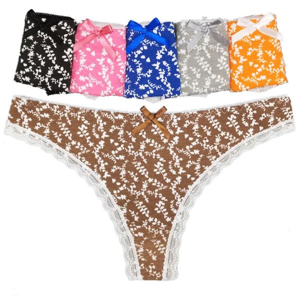women's panties 12 pieces ladies print thong women g strings lingerie femme underwear female lace tanga mujer fashion pantys, Black;pink
women's panties 12 pieces ladies print thong women g strings lingerie femme underwear female lace tanga mujer fashion pantys, Black;pink