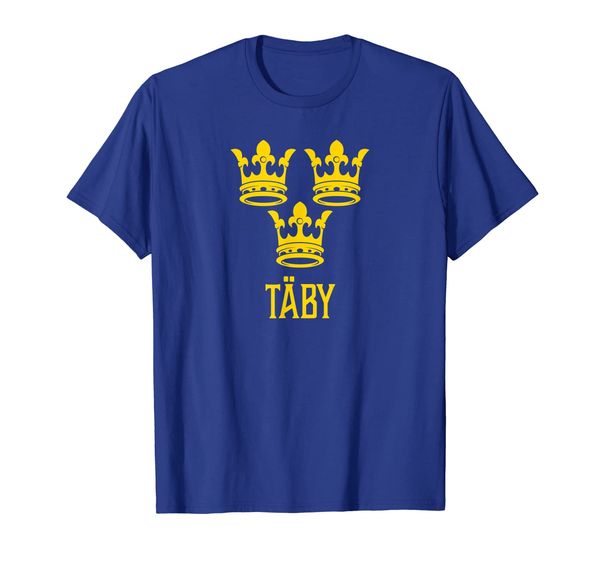 taby, sweden - swedish sverige t-shirt, White;black 
taby, sweden - swedish sverige t-shirt, White;black