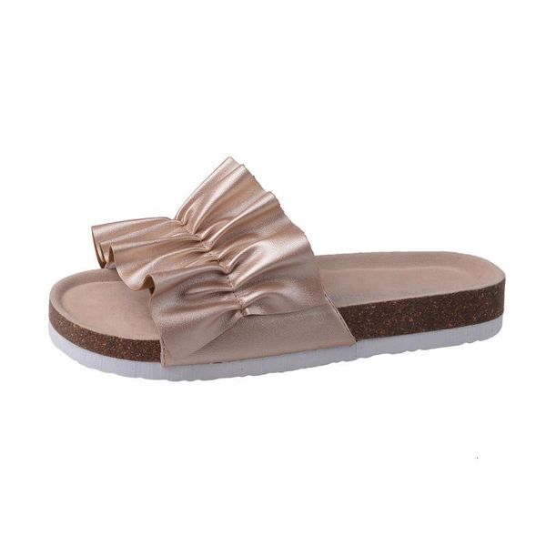 slippers accordion pleats japanese style ladies slides comfort soft wood shoes fashion women slipper metallic colour hrh2, Black
slippers accordion pleats japanese style ladies slides comfort soft wood shoes fashion women slipper metallic colour hrh2, Black