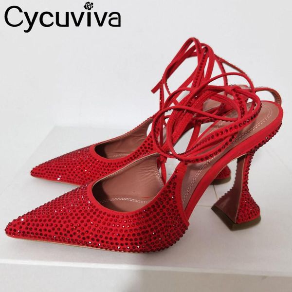 dress shoes brand red rhinestone women sandals ladies crystal high heel ankle strap summer slingback party wedding woman, Black
dress shoes brand red rhinestone women sandals ladies crystal high heel ankle strap summer slingback party wedding woman, Black