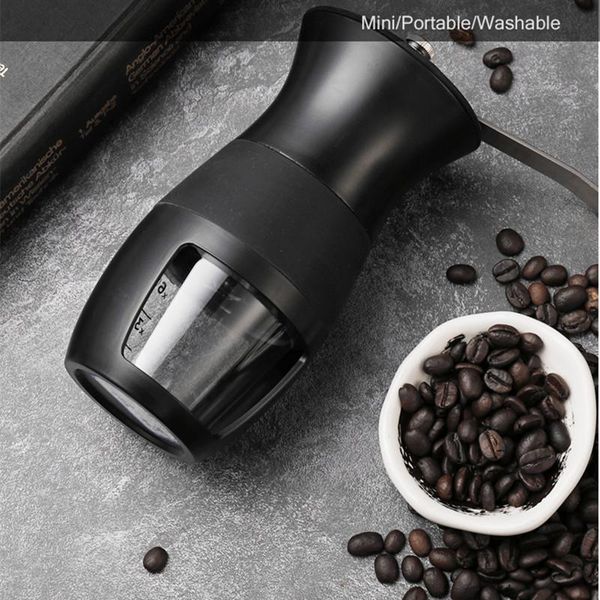portable manual coffee machine grinder mill hand crank bean with jar household crusher grinders tools
portable manual coffee machine grinder mill hand crank bean with jar household crusher grinders tools