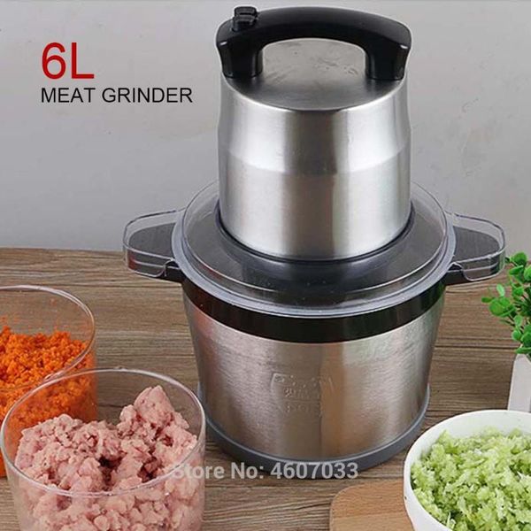 large capacity electric stainless steel meat grinder chopper automatic egg stirring chili garlic grinding machine household grinders
large capacity electric stainless steel meat grinder chopper automatic egg stirring chili garlic grinding machine household grinders