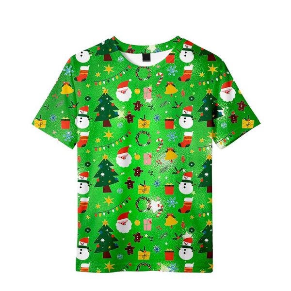 men's t-shirts summer products 3d printing christmas children's short-sleeved t-shirt round neck short t loose large size, White;black
men's t-shirts summer products 3d printing christmas children's short-sleeved t-shirt round neck short t loose large size, White;black