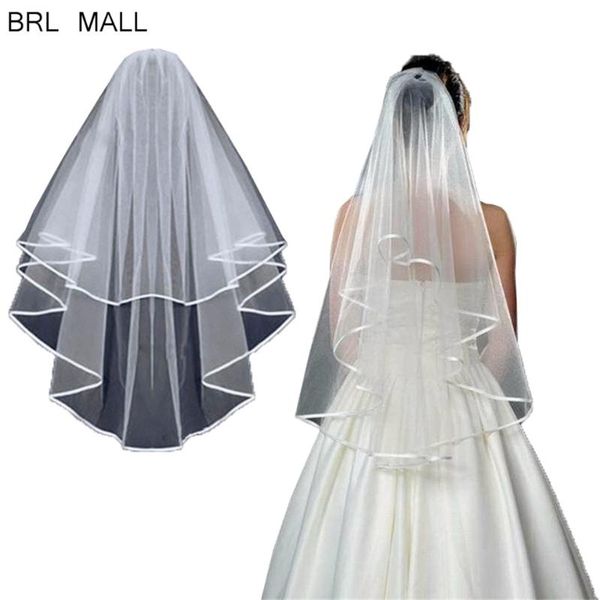 bridal veils simple short tulle wedding two layers with comb white ivory veil for bride marriage accessories, Black
bridal veils simple short tulle wedding two layers with comb white ivory veil for bride marriage accessories, Black