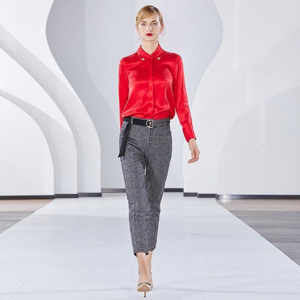 women's blouses & shirts red chiffon silk blouse for women long sleeve plus size casual office dress nail bead slim dropsh, White
women's blouses & shirts red chiffon silk blouse for women long sleeve plus size casual office dress nail bead slim dropsh, White