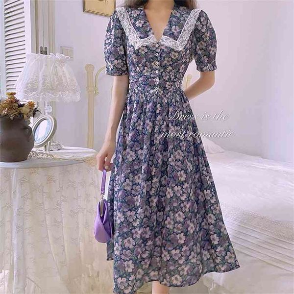 vintage floral print boho robe femme summer dress women puff sleeve lace patchwork female high waist long chiffon vestidos 210514, Black;gray
vintage floral print boho robe femme summer dress women puff sleeve lace patchwork female high waist long chiffon vestidos 210514, Black;gray