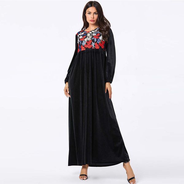 black velvet kaftan abaya dubai turkish hijab muslim dress islamic clothing abayas for women caftan turkey elbise djelaba femme, Red
black velvet kaftan abaya dubai turkish hijab muslim dress islamic clothing abayas for women caftan turkey elbise djelaba femme, Red