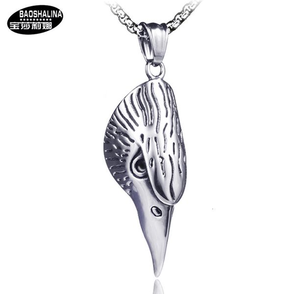 hip hop punk street titanium steel necklace trendy male eagle pendant stainless, Silver
hip hop punk street titanium steel necklace trendy male eagle pendant stainless, Silver