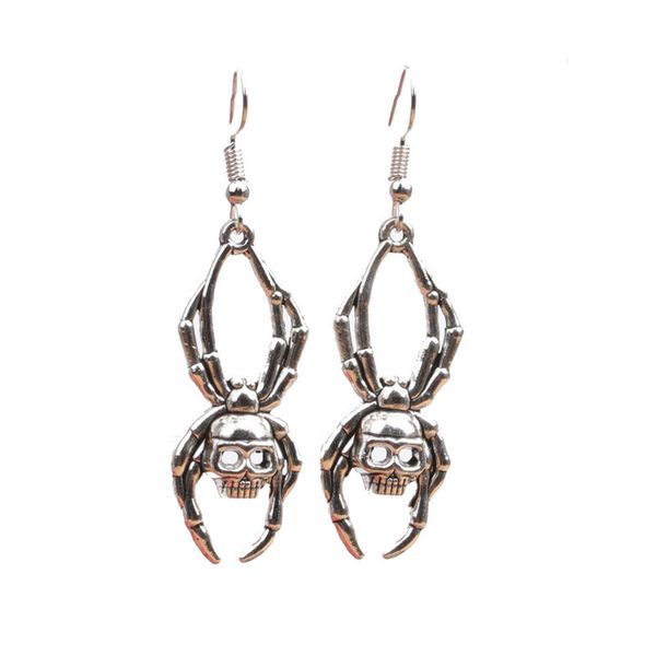halloween spider pattern earrings high-quality kirsite fan fashion collection, Silver
halloween spider pattern earrings high-quality kirsite fan fashion collection, Silver