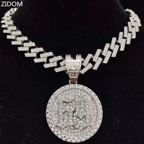 pendant necklaces men women hip hop 6ix9ine round necklace rhombus cuban chain iced out bling hiphop fashion charm jewelry, Silver
pendant necklaces men women hip hop 6ix9ine round necklace rhombus cuban chain iced out bling hiphop fashion charm jewelry, Silver
