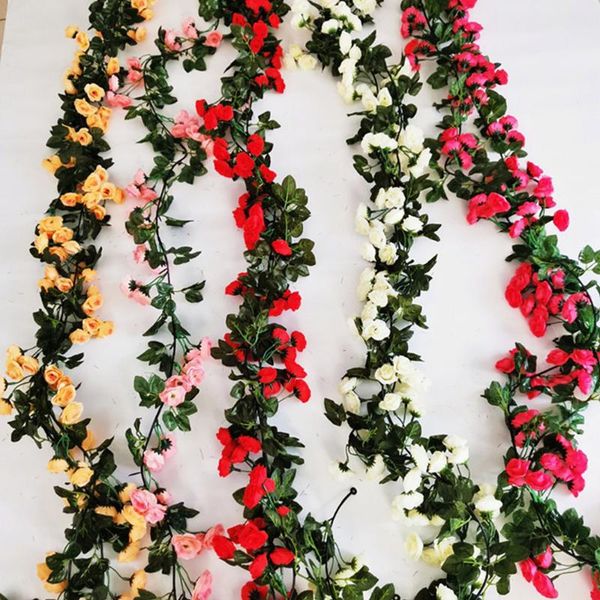 simulation rose vines 1.8m festive beautiful fashion 69 flowers home decor wedding decoration flower string emulation decorative & wreaths
simulation rose vines 1.8m festive beautiful fashion 69 flowers home decor wedding decoration flower string emulation decorative & wreaths