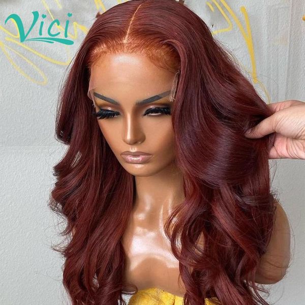 lace wigs colored human hair body wave hd transparent wig closure 99j red burgundy for women preplucked peruvian 150%, Black;brown
lace wigs colored human hair body wave hd transparent wig closure 99j red burgundy for women preplucked peruvian 150%, Black;brown