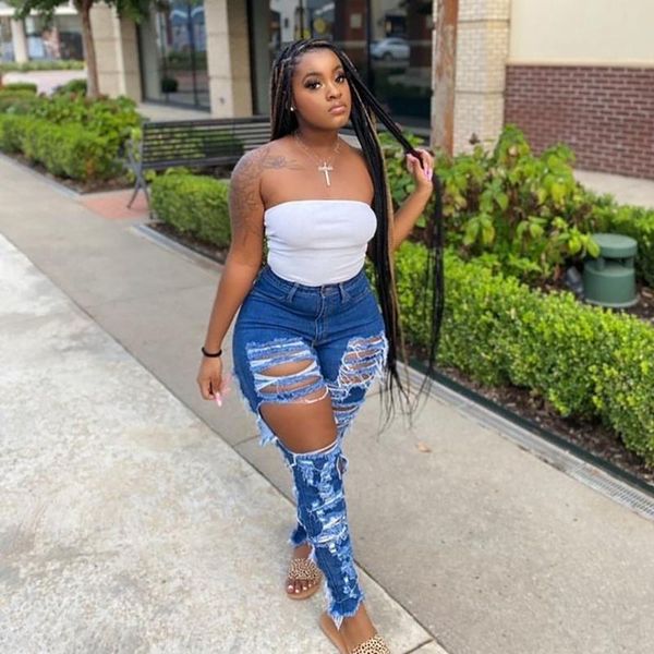 women's jeans vbpb 2021 luxury designer solid outspoken young high-end hollow out high street women long pencil pants, Blue
women's jeans vbpb 2021 luxury designer solid outspoken young high-end hollow out high street women long pencil pants, Blue