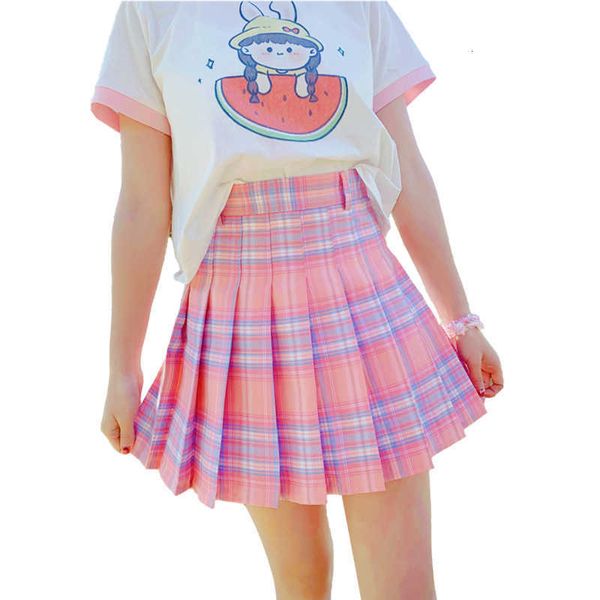 skirts harajuku kawaii high-waisted mini teens girls summer pleated cute plaid japanese school uniform shorts skirt pink e00l, Black
skirts harajuku kawaii high-waisted mini teens girls summer pleated cute plaid japanese school uniform shorts skirt pink e00l, Black