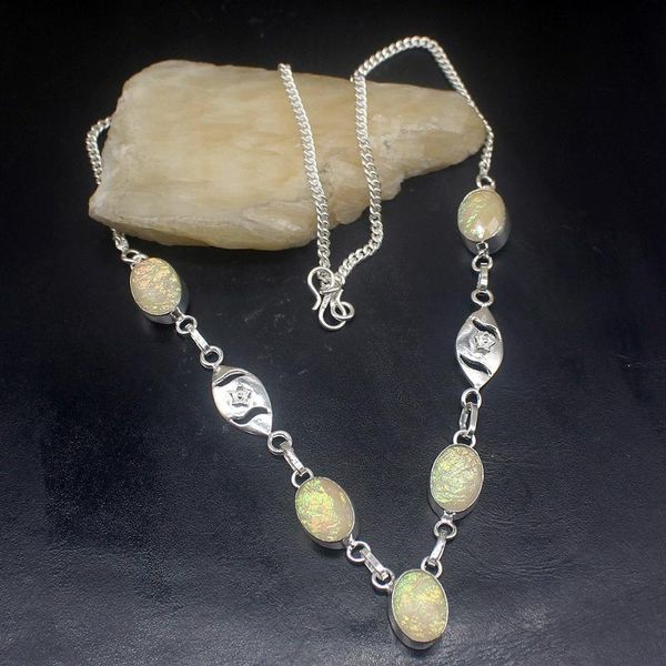 pendant necklaces hermosa jewelry trendy fashion dichroic glass silver color women ladies gifts necklace chain 52cm 20213472
pendant necklaces hermosa jewelry trendy fashion dichroic glass silver color women ladies gifts necklace chain 52cm 20213472