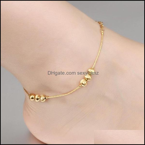 anklets jewelry lucky beads anklet bracelet for girls/women yellow gold filled heart shaped bell foot chain fine drop delivery 2021 osepc, Red;blue
anklets jewelry lucky beads anklet bracelet for girls/women yellow gold filled heart shaped bell foot chain fine drop delivery 2021 osepc, Red;blue