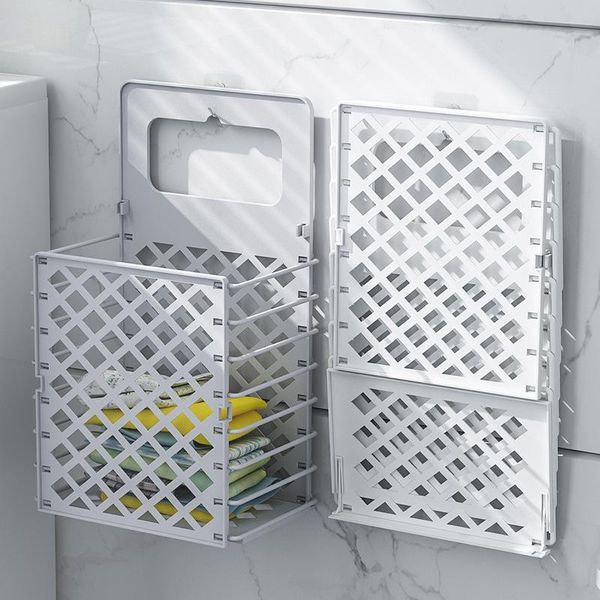 foldable dirty clothes basket wall-hung laundry home storage punching & organization
foldable dirty clothes basket wall-hung laundry home storage punching & organization