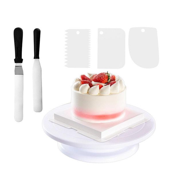 6pcs/set bakeware bakery cake decorating stand tools cookie cream spatula baking-kit smoother scraper baking accessories & pastry
6pcs/set bakeware bakery cake decorating stand tools cookie cream spatula baking-kit smoother scraper baking accessories & pastry
