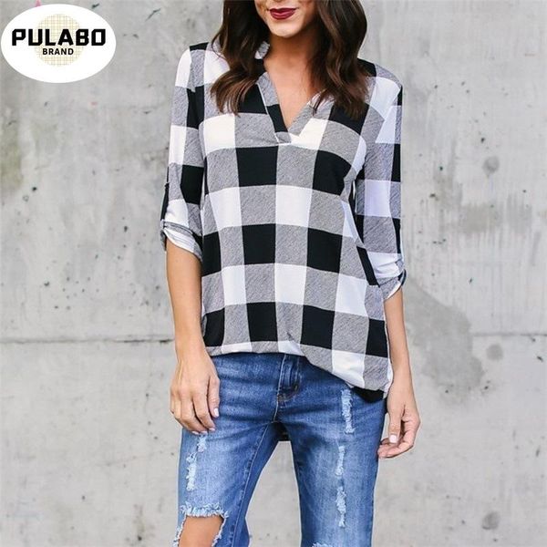 autumn fashion casual lapel plus size blouses women plaid shirt checks cotton shirts female half sleeve blouse women's &, White
autumn fashion casual lapel plus size blouses women plaid shirt checks cotton shirts female half sleeve blouse women's &, White
