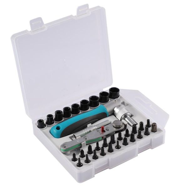 professional hand tool sets 34pcs universal ratchets 180 degree rotation fast ratchet screwdriver repair for home use w/ box
professional hand tool sets 34pcs universal ratchets 180 degree rotation fast ratchet screwdriver repair for home use w/ box