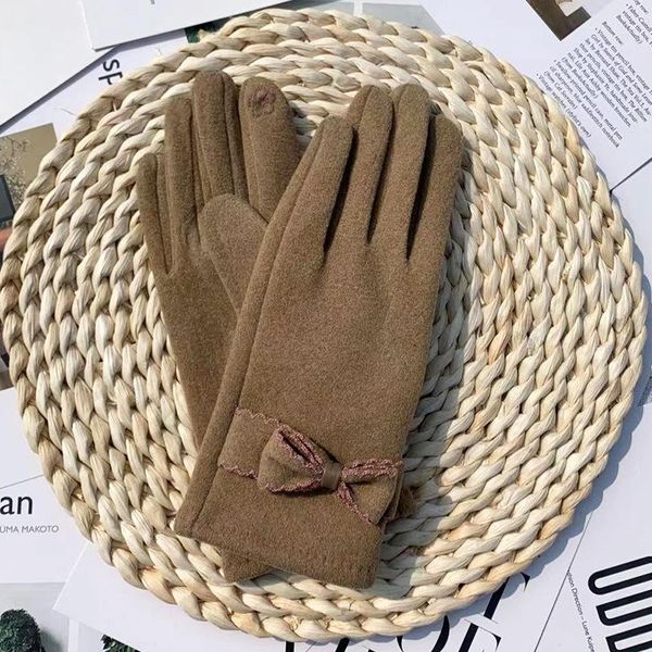 five fingers gloves female single layer cashmere bow full finger sports cycling warm mittens spring autumn women touch screen driving i77, Blue;gray
five fingers gloves female single layer cashmere bow full finger sports cycling warm mittens spring autumn women touch screen driving i77, Blue;gray