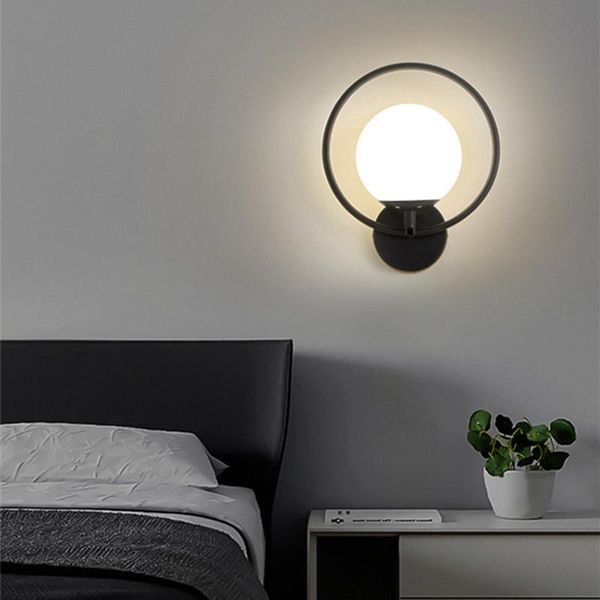 wall lamp modern style circle ring bedside led creative glass bedroom aisle balcony livingroom decor sconce
wall lamp modern style circle ring bedside led creative glass bedroom aisle balcony livingroom decor sconce