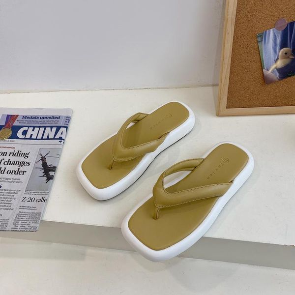 slippers summer flip-flop women platform herringbone simple casual cake fashion wear solid color square hair 2021, Black
slippers summer flip-flop women platform herringbone simple casual cake fashion wear solid color square hair 2021, Black