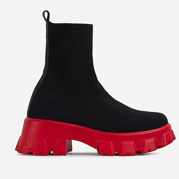 boots woman winter ankle boot high platform shoes ladies stretch sock elestic knitted bootie heeled motorcycle autumn short bota, Black
boots woman winter ankle boot high platform shoes ladies stretch sock elestic knitted bootie heeled motorcycle autumn short bota, Black