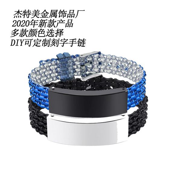 new stainless steel bracelet fashion ol jewelry lettering products diy bracelet gifts, Golden;silver
new stainless steel bracelet fashion ol jewelry lettering products diy bracelet gifts, Golden;silver