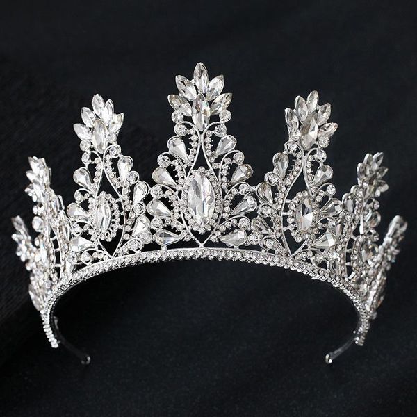 hair clips & barrettes baroque fashion rhinestone queen tiaras and crowns big drop crystal wedding diadem headbands for bride jewelry access, Golden;silver
hair clips & barrettes baroque fashion rhinestone queen tiaras and crowns big drop crystal wedding diadem headbands for bride jewelry access, Golden;silver