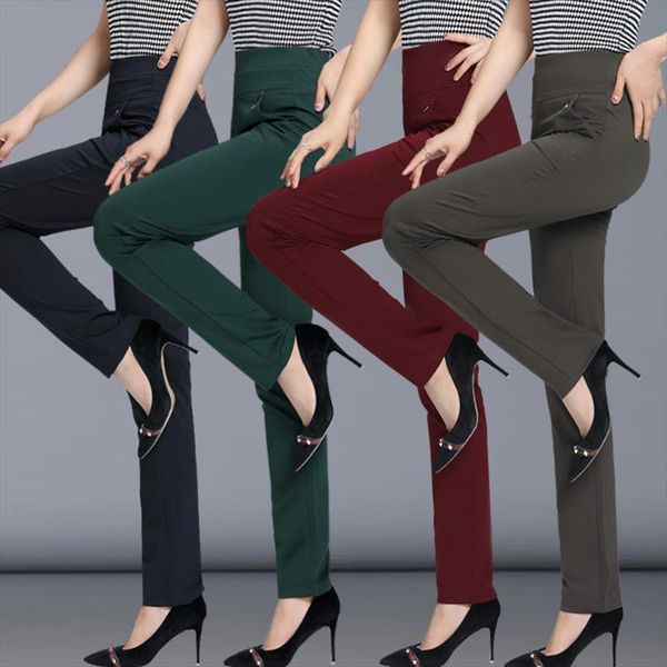 spring fall straight slim women capris casual stretch trousers black fashion jeans office 4xl 6xl, Black;white
spring fall straight slim women capris casual stretch trousers black fashion jeans office 4xl 6xl, Black;white