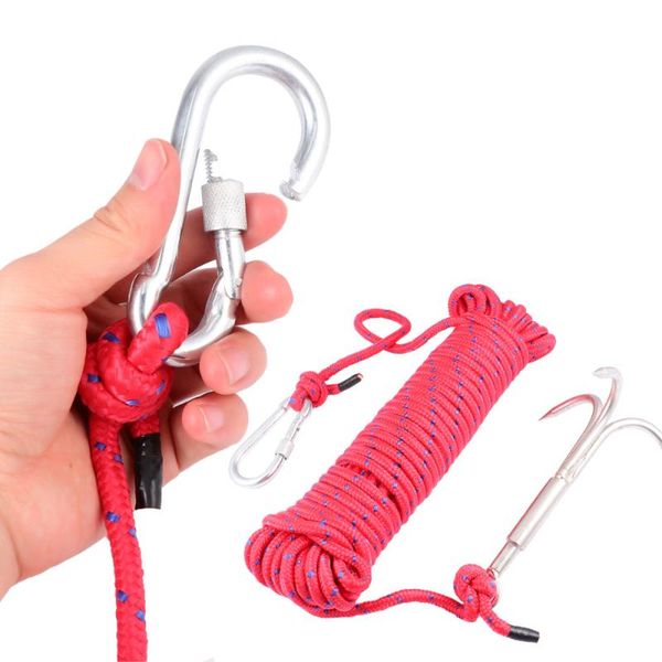 outdoor gadgets 20m 3- grappling hook steel carabiner climbing safety rope cord life-saving emergency escape for anch
outdoor gadgets 20m 3- grappling hook steel carabiner climbing safety rope cord life-saving emergency escape for anch