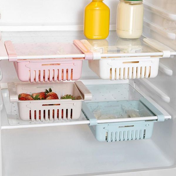 kitchen refrigerator slide fridge space saver shelf holder storage box organizer drawer rack home & organization
kitchen refrigerator slide fridge space saver shelf holder storage box organizer drawer rack home & organization