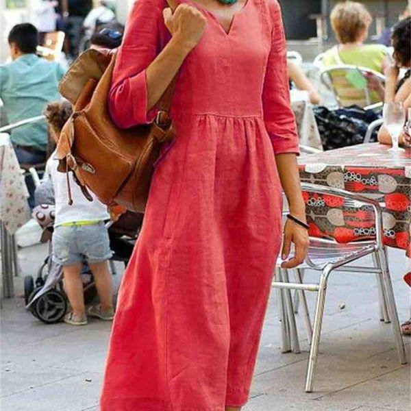 casual dresses fashion v-neck yellow cotton linen midi woman dress 2021 summer red plus size 5xl ladies for women robe femme p29o, Black;gray
casual dresses fashion v-neck yellow cotton linen midi woman dress 2021 summer red plus size 5xl ladies for women robe femme p29o, Black;gray