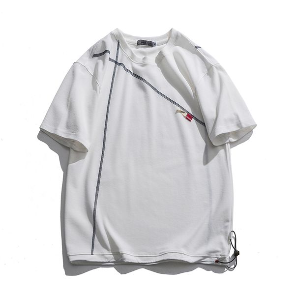 patchwork t shirts for men summer short sleeve casual black white tee male streetwear o-neck new arrival 210421, White;black
patchwork t shirts for men summer short sleeve casual black white tee male streetwear o-neck new arrival 210421, White;black