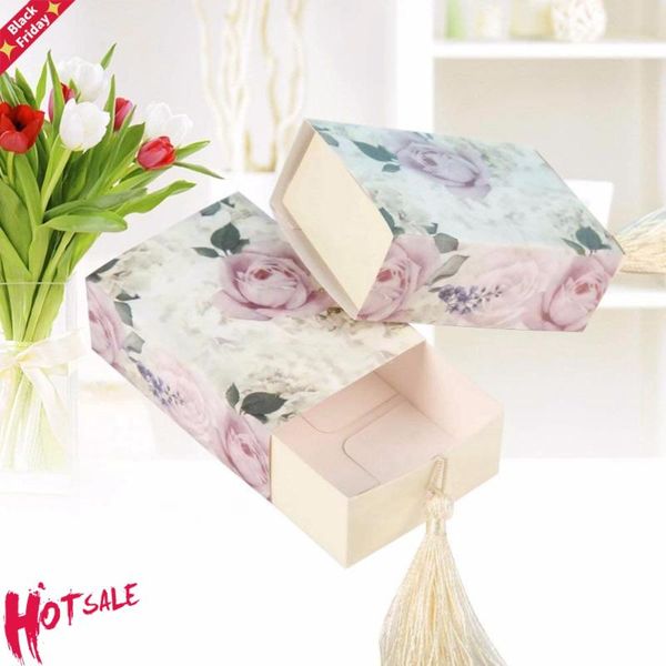 50pcs/lot floral candy box drawer design party favor boxes craft paper with tassel for pulling gift wrap
50pcs/lot floral candy box drawer design party favor boxes craft paper with tassel for pulling gift wrap