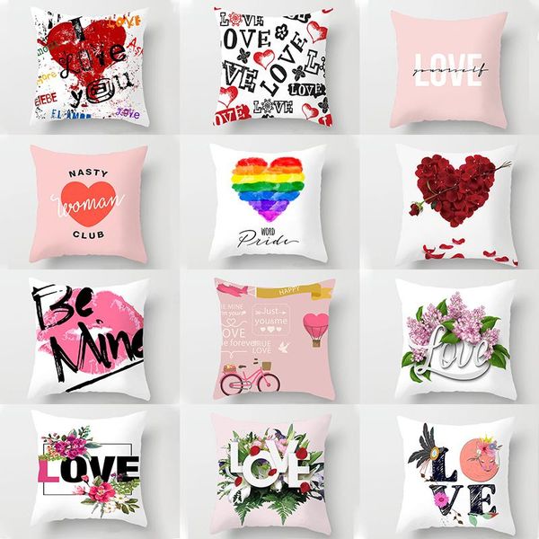 cushion/decorative pillow cushion cover rainbow heart sofa covers for lovers white decorative throw pillowcases bedroom home party decor 45*
cushion/decorative pillow cushion cover rainbow heart sofa covers for lovers white decorative throw pillowcases bedroom home party decor 45*